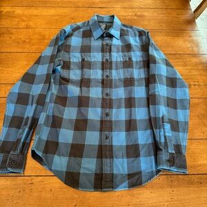 J Crew Men's Sportsman Outfitter Blue/Grey Check Button Down Shirt Size Sl NWT